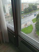 Шумоизоляция спальни от шума машин с Ленинградского проспекта.