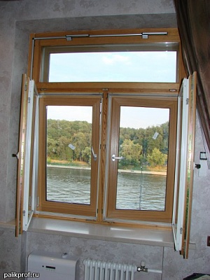 Ремонт фурнитуры евроокон - деревянных окон со стеклопакетом