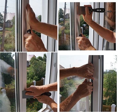 Как разобрать стеклопакет в пластиковом окне